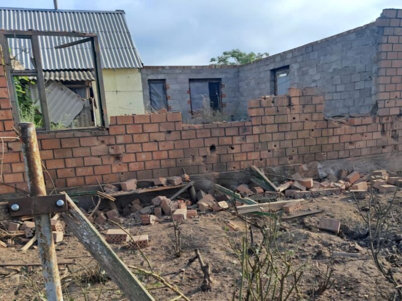 В ОВА показали наслідки обстрілу Дніпропетровщини