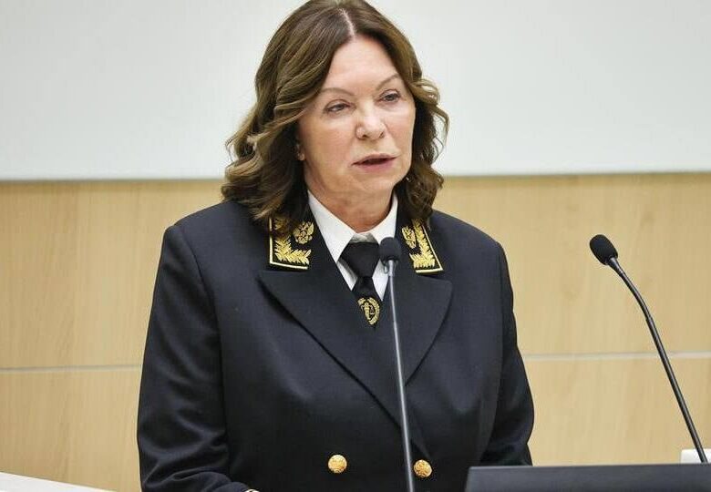 В Росії померла голова Верховного суду