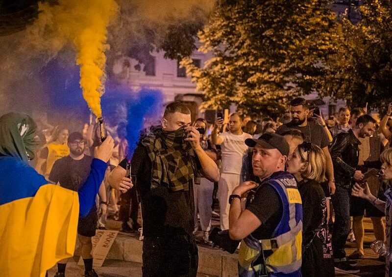 В Україні поновилися протести через НАБУ