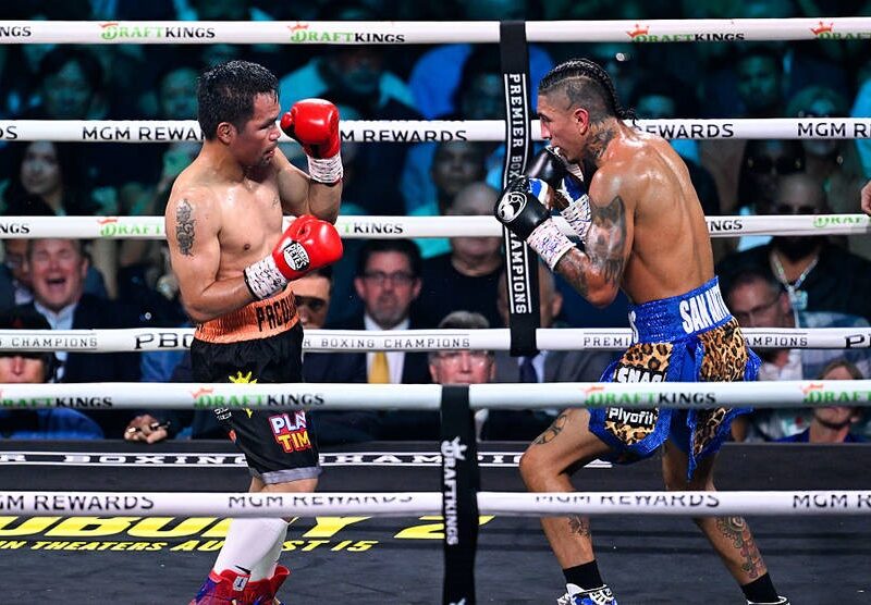 Відеонарізка бою Пак’яо-Барріос: кращі моменти нічийного протистояння