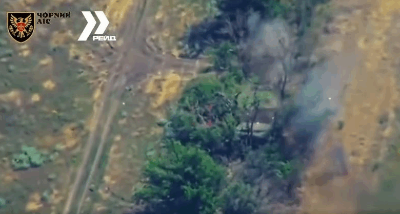 Військові показали знищення російського ЗРК Бук-М1