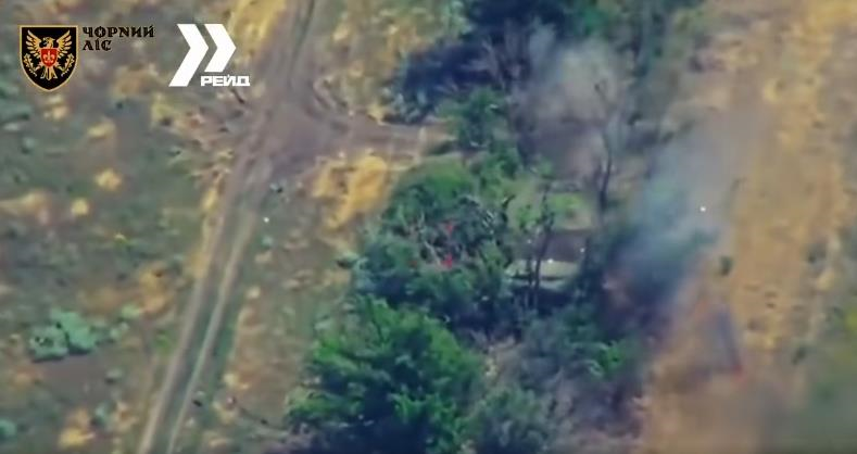 Військові показали знищення російського ЗРК Бук-М1