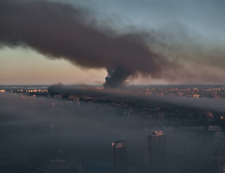 Внаслідок атаки Росії у Києві забруднене повітря