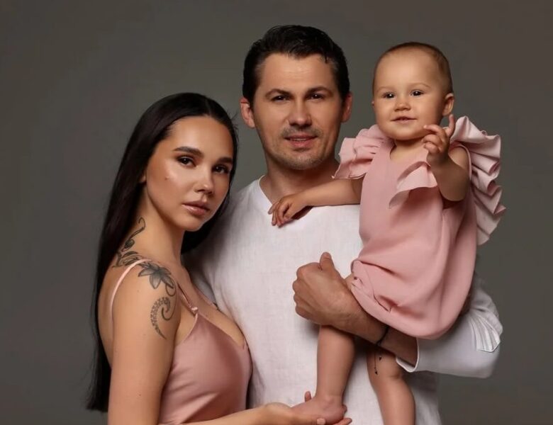 Євген Кот і Наталія Татарінцева охрестили донечку Лелю