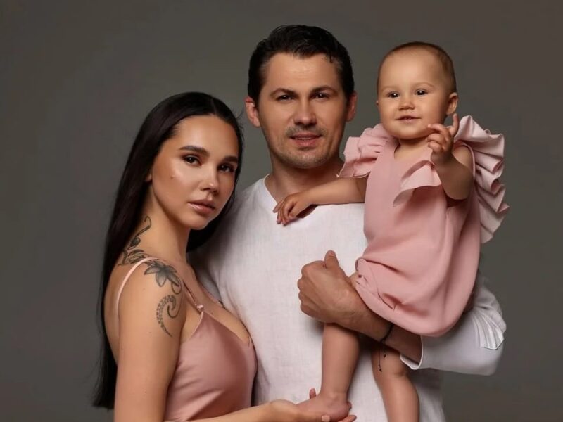 Євген Кот і Наталія Татарінцева охрестили донечку Лелю