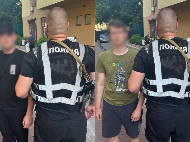 Затримано двох іноземців за демонстрацію нацистської символіки у Києві