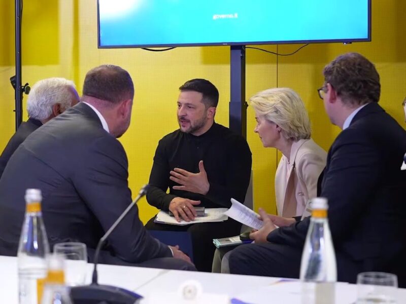 Зеленський обговорив з лідерами ЄС євроінтеграцію України і санкції для РФ