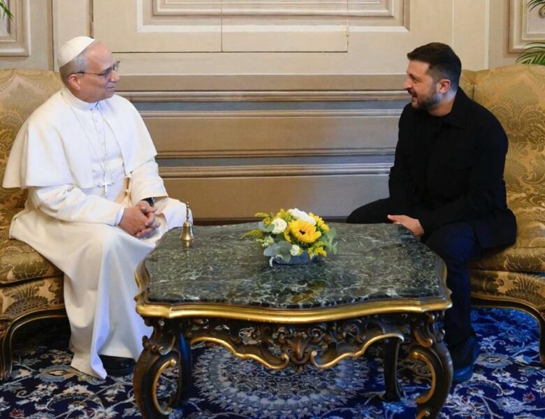 Зеленський оцінив зустріч з Папою Римським