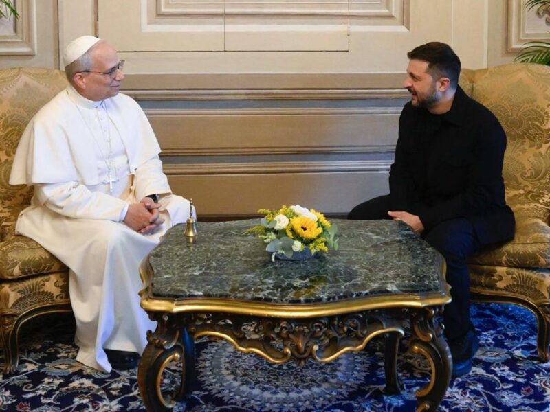 Зеленський оцінив зустріч з Папою Римським