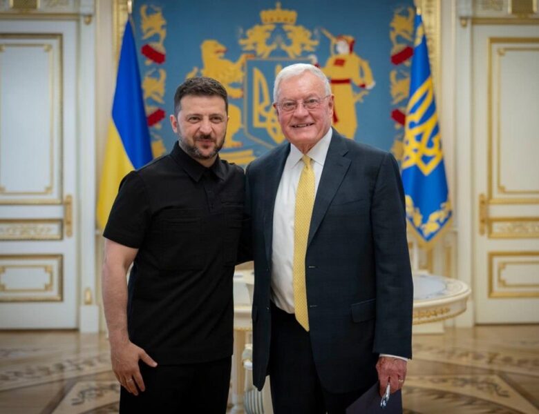 Зеленський провів зустріч з Келлогом у Києві