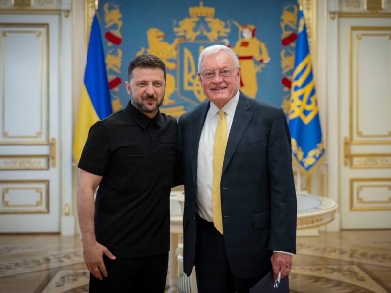 Зеленський провів зустріч з Келлогом у Києві