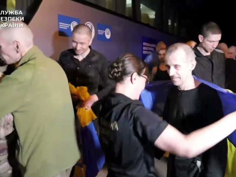 СБУ показала відео з обміну полоненими 23 липня