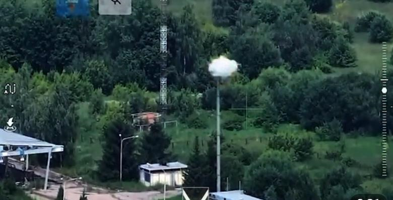 ЗСУ знищили прапор РФ на кордоні з Чернігівщиною