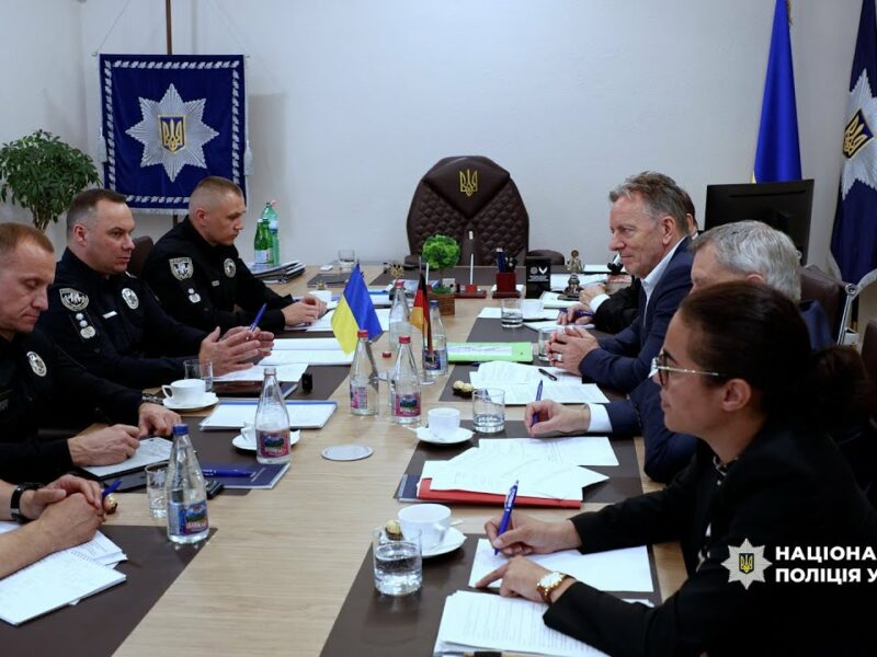 І. Вигівський зустрівся з Президентом Федерального відомства кримінальної поліції Німеччини Х.Мюнхом