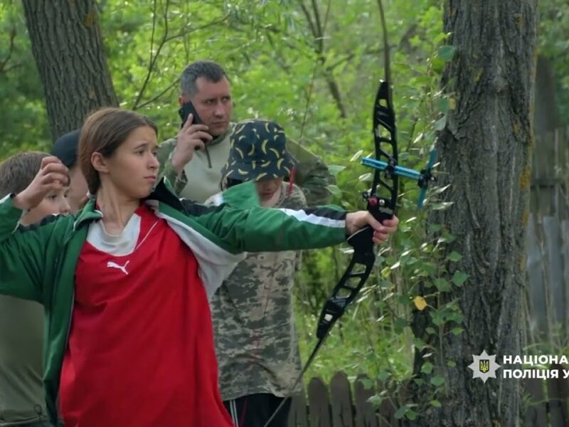 На Київщині підлітки пройшли вишкіл «Звитяга»