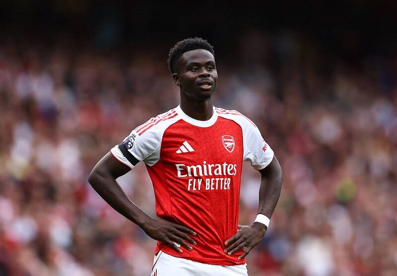 Арсенал не зможе сподіватися на Саку у грі проти Ліверпуля