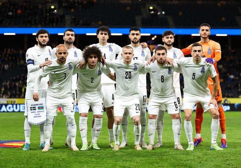 Азербайджан обрав гравців на матчі зі збірними Ісландії та України восени