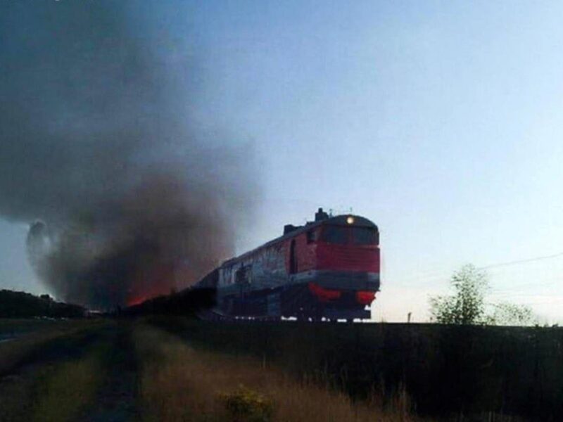 Бійці ССО уразили поїзд із пальним у Криму