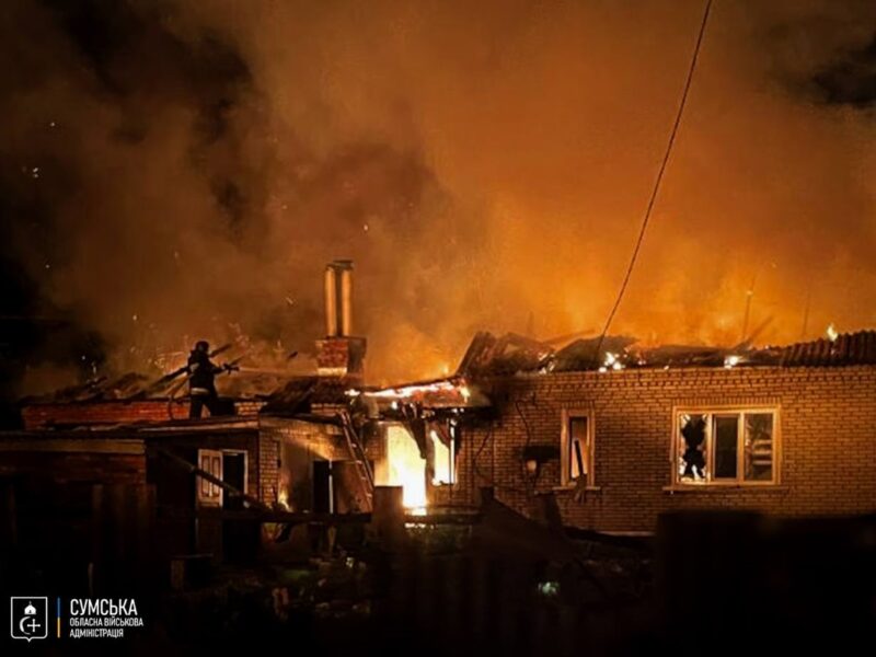 Десятки дронів РФ ударили по Сумщині й Одещині