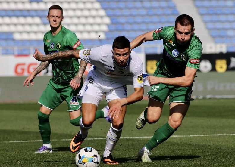 Динамо із численними влучними ударами по воротах обіграло Полісся