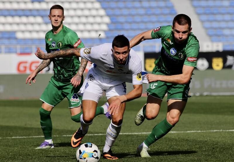 Динамо із численними влучними ударами по воротах обіграло Полісся