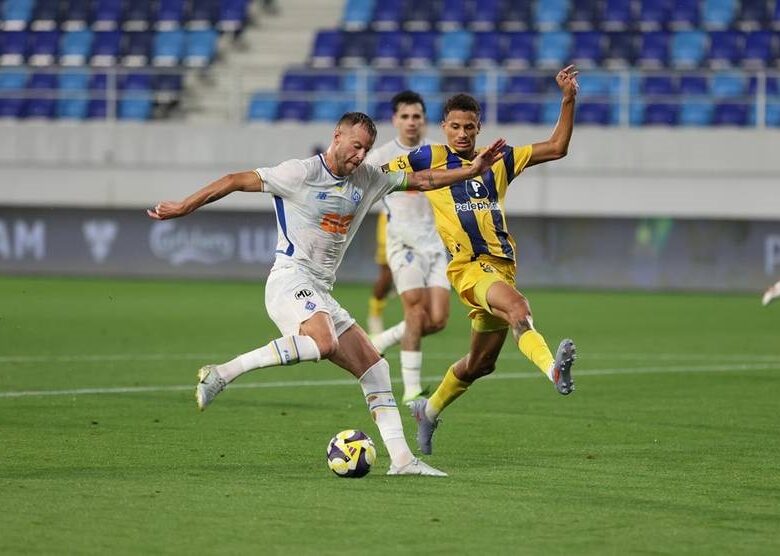 Динамо не змогло потішити результатом у грі з Маккабі, який переграв киян