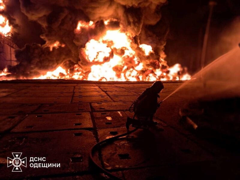 ДСНС показала наслідки удару по Одещині