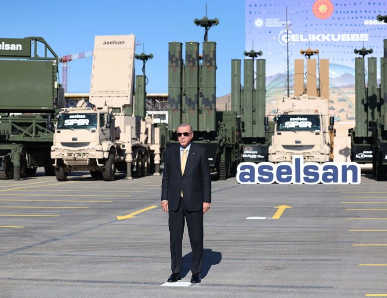 Ердоган представив систему ППО Сталевий купол