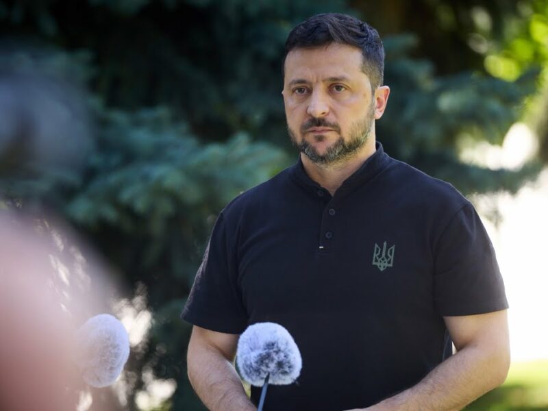 Спілкування Президента України Володимира Зеленського з журналістами 29 серпня 2025 року