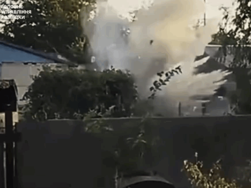 ГУР знищило склад боєприпасів у Мелітополі