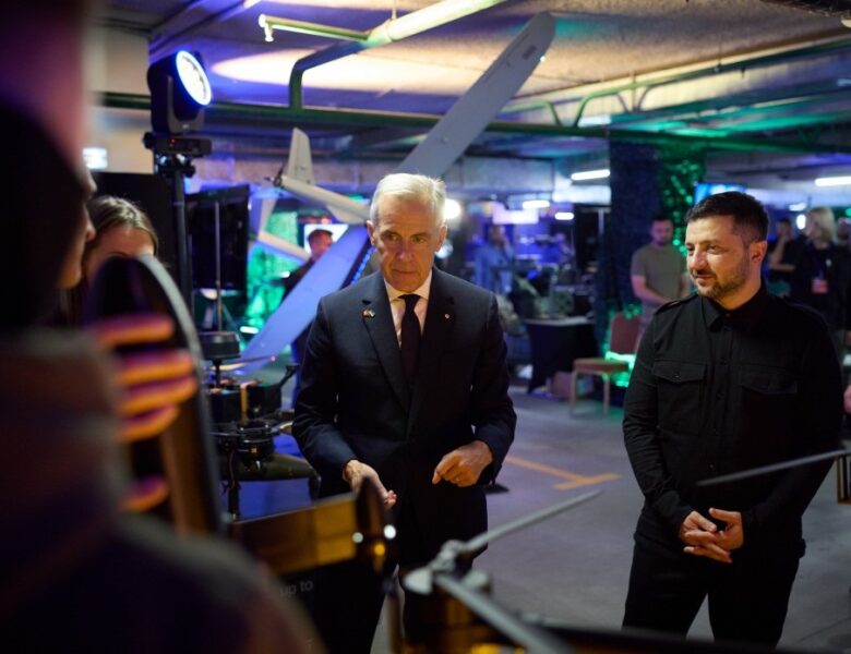 Карні оглянув новітні українські воєнні розробки