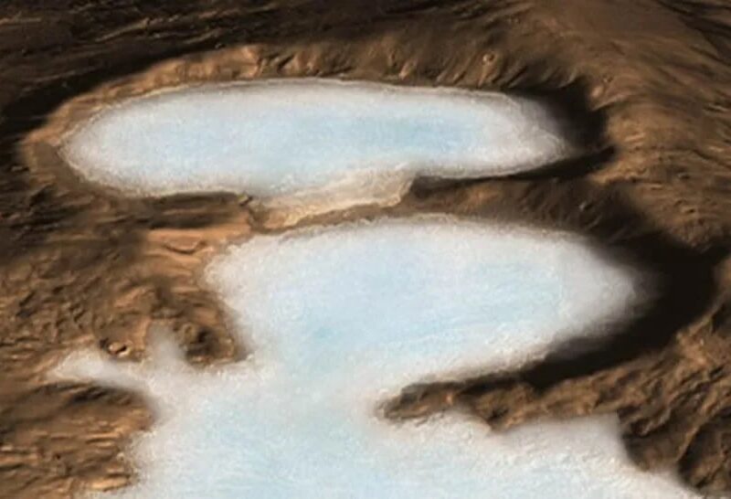 Марсіанські льодовики виявилися майже повністю з чистого льоду