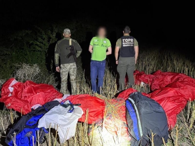 На Вінниччині затримали чоловіка, який намагався перелетіти кордон