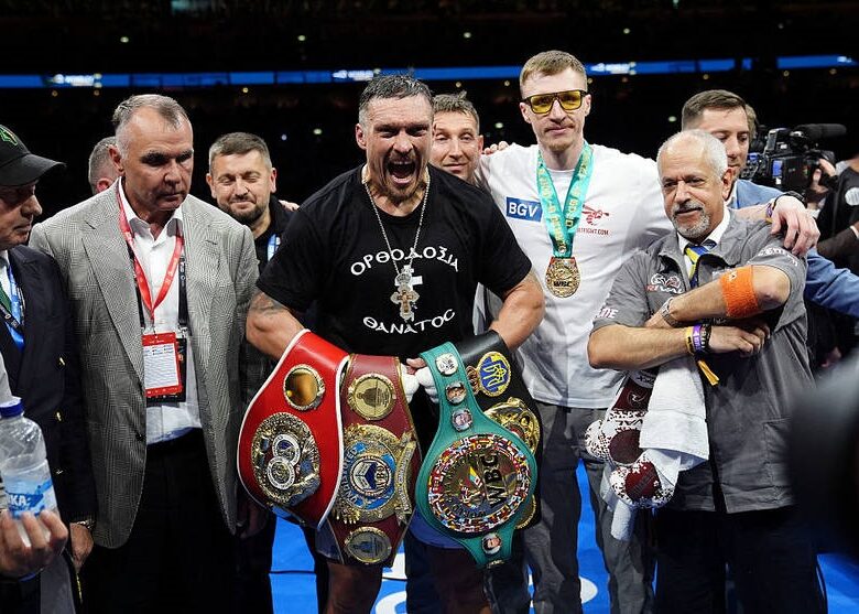 Олександр Усик продовжує верховодити в рейтингу P4P від The Ring