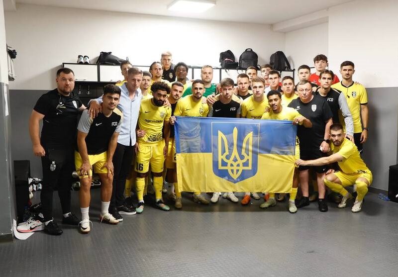 Прапор України став каменем спотикання на матчі другого кола ЛК