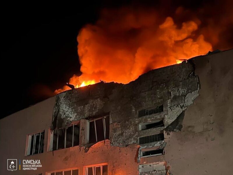 Росіяни обстріляли Сумщину, є поранений