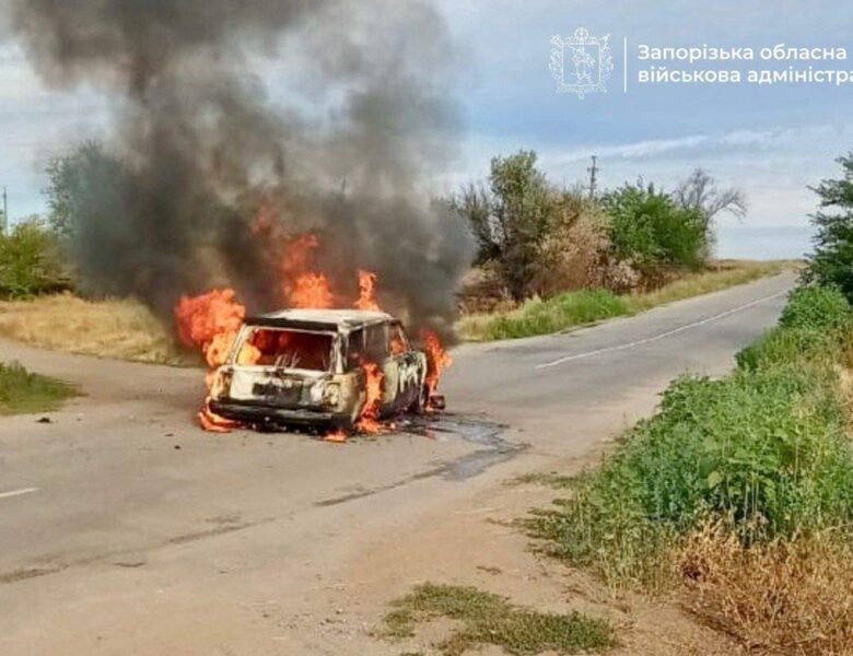 Росіяни вбили дроном двох цивільних під Запоріжжям