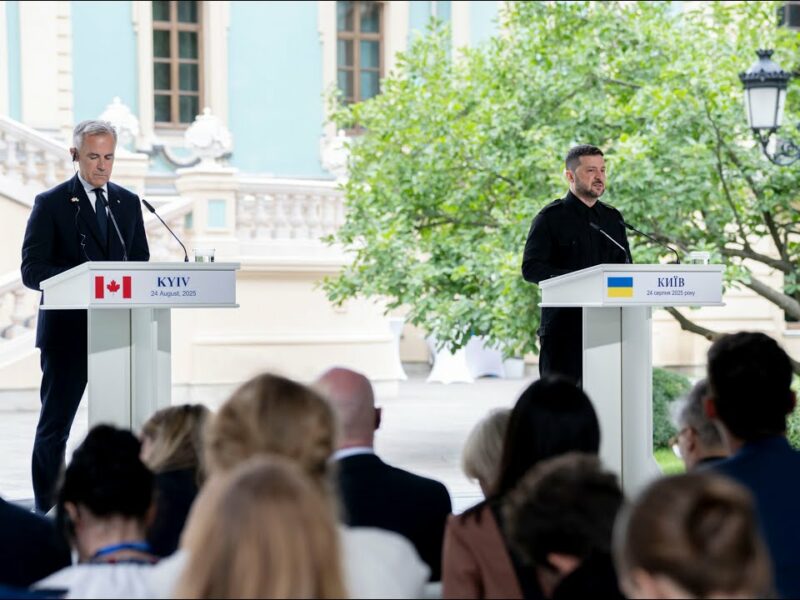 Заява Володимира Зеленського після зустрічі з Марком Карні в Києві