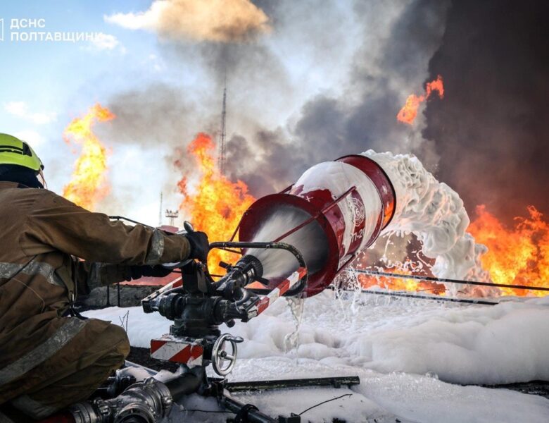 Рятувальники локалізували пожежі на Полтавщині