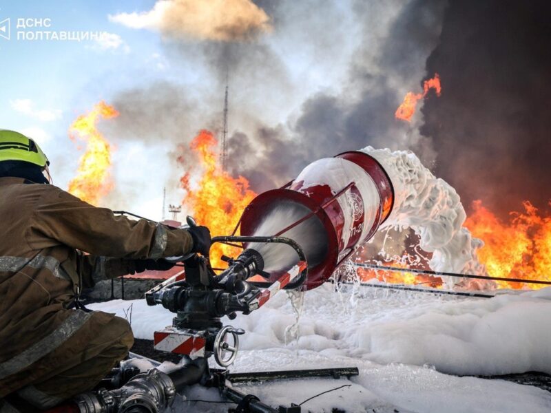 Рятувальники локалізували пожежі на Полтавщині