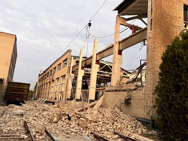 “Шахеди” пошкодили інфраструктуру Придніпровської залізниці