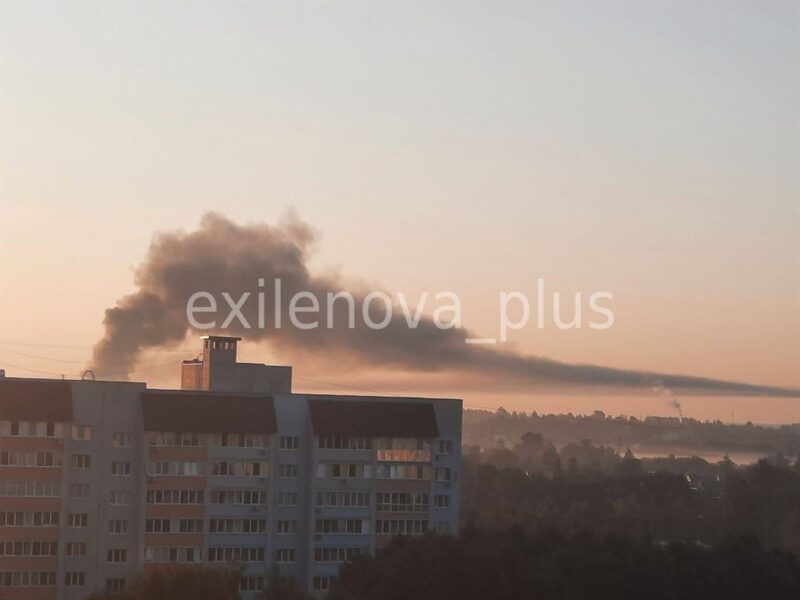 У Брянську БПЛА атакували район нафтобази