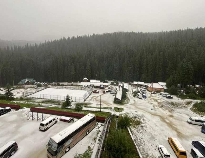 У Карпатах випав сніг у серпні