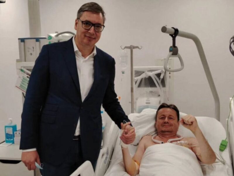 У соратника Вучича стався інсульт у прямому ефірі