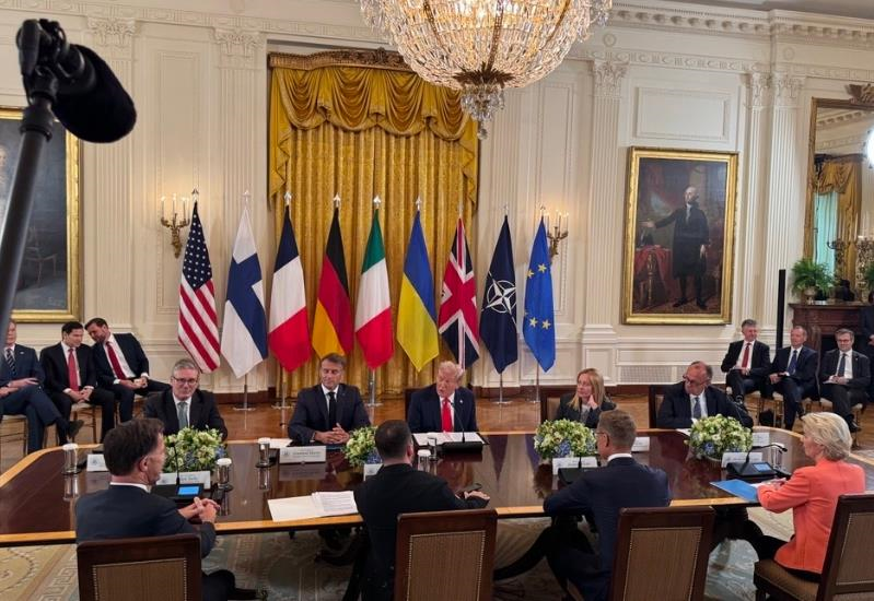 У США триває зустріч за участю лідерів Європи