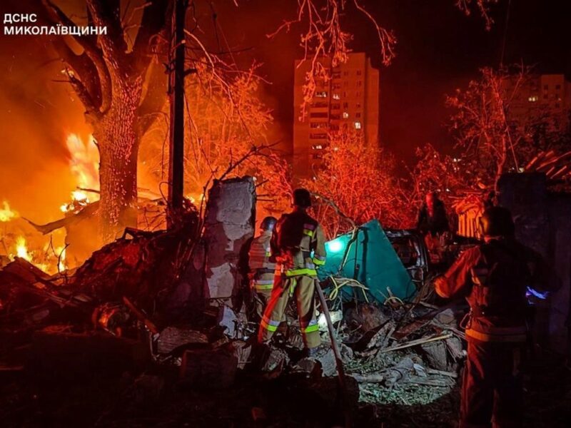 Удар по Миколаєву: пошкоджено понад 30 будинків