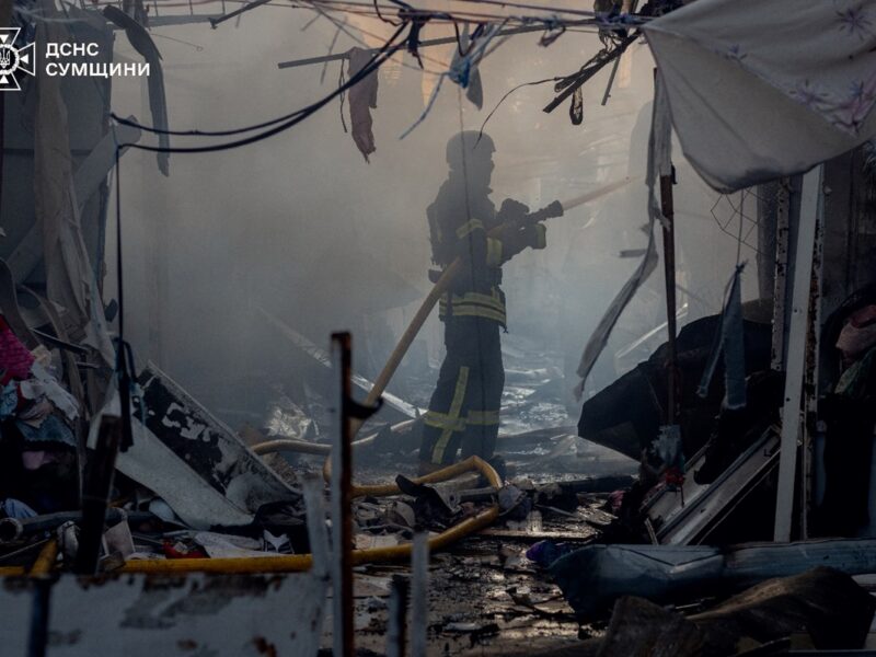 Удар по Сумах: з’явилися фото наслідків