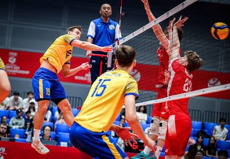 Україна поступилася в 1/8 фіналу молодіжного ЧС з волейболу