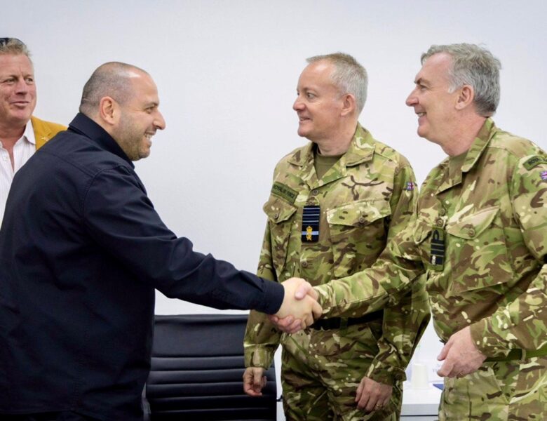 Умєров провів зустріч з главою штабу оборони Британії