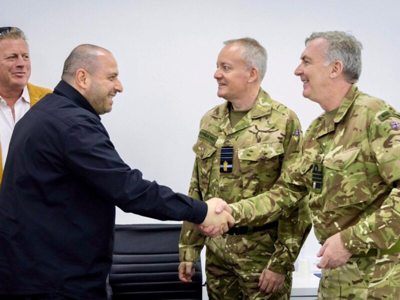 Умєров провів зустріч з главою штабу оборони Британії